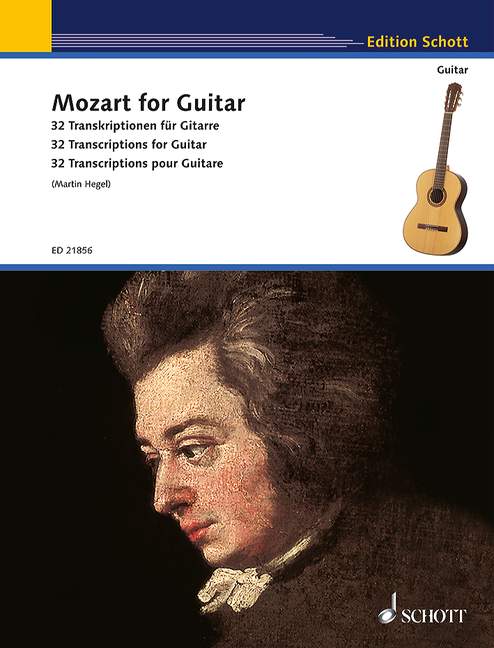 Vorderes Coverbild Mozart for Guitar 