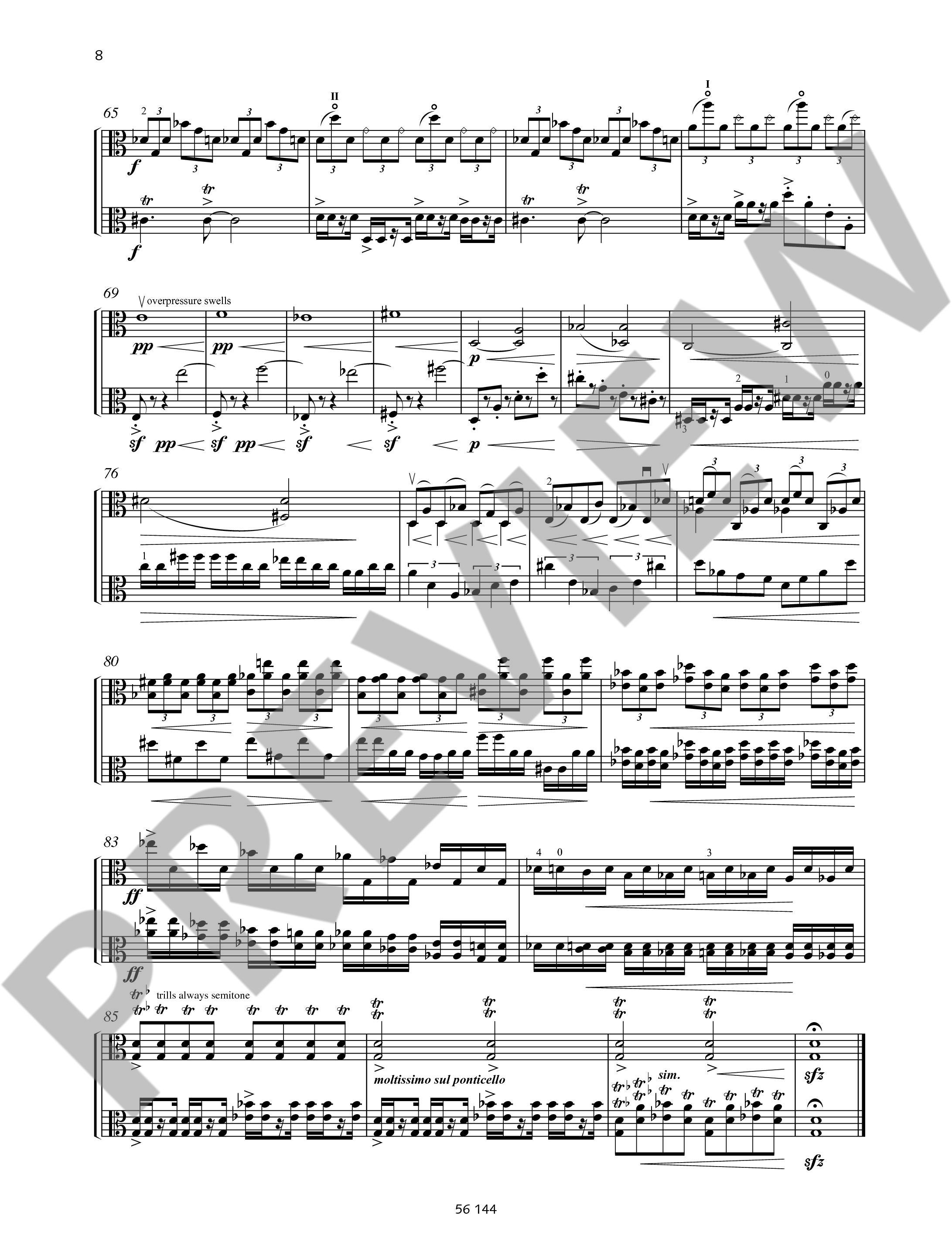 Anderes Coverbild Viola Spaces for Two 