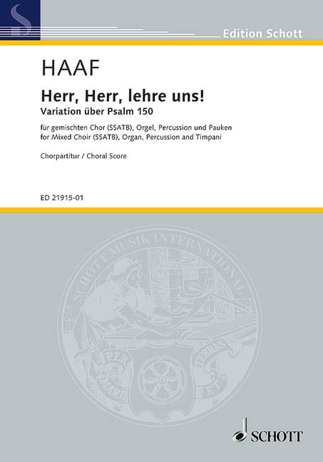 Vorderes Coverbild Herr, Herr, lehre uns! 