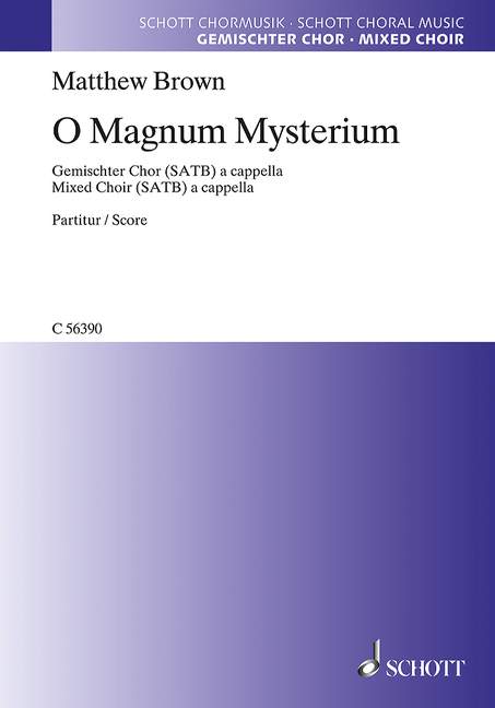 Vorderes Coverbild O Magnum Mysterium 