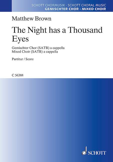 Vorderes Coverbild The Night has a Thousand Eyes 