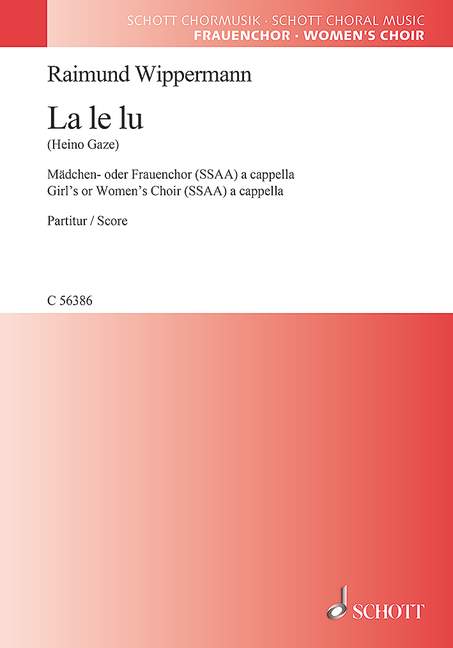 Vorderes Coverbild La le lu 