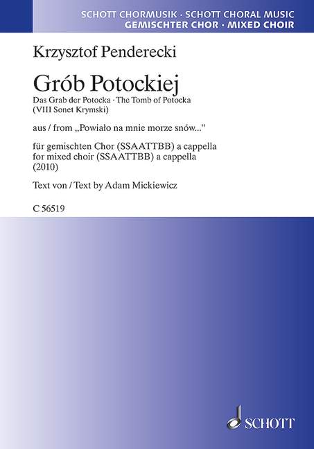 Vorderes Coverbild Das Grab der Potocka 