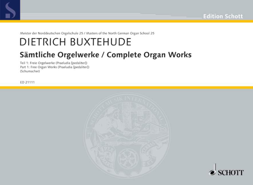 Vorderes Coverbild Sämtliche Orgelwerke Band 25,26,27,28