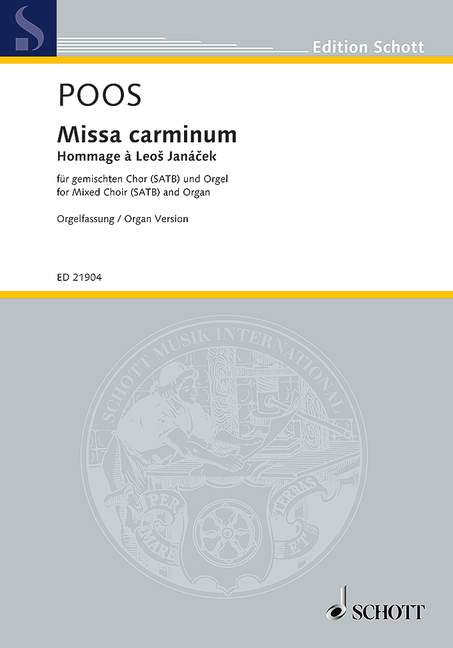 Vorderes Coverbild Missa carminum 