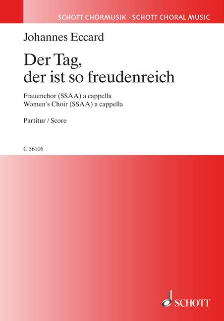Vorderes Coverbild Der Tag, der ist so freudenreich 