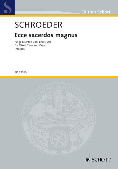 Vorderes Coverbild Ecce sacerdos magnus 