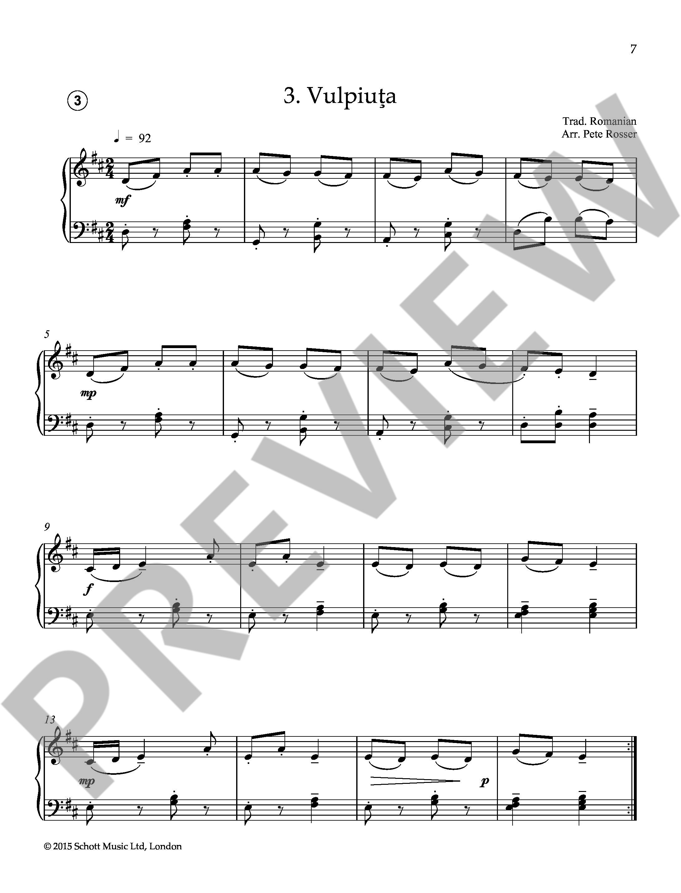Anderes Coverbild Eastern European Folk Tunes for Piano 