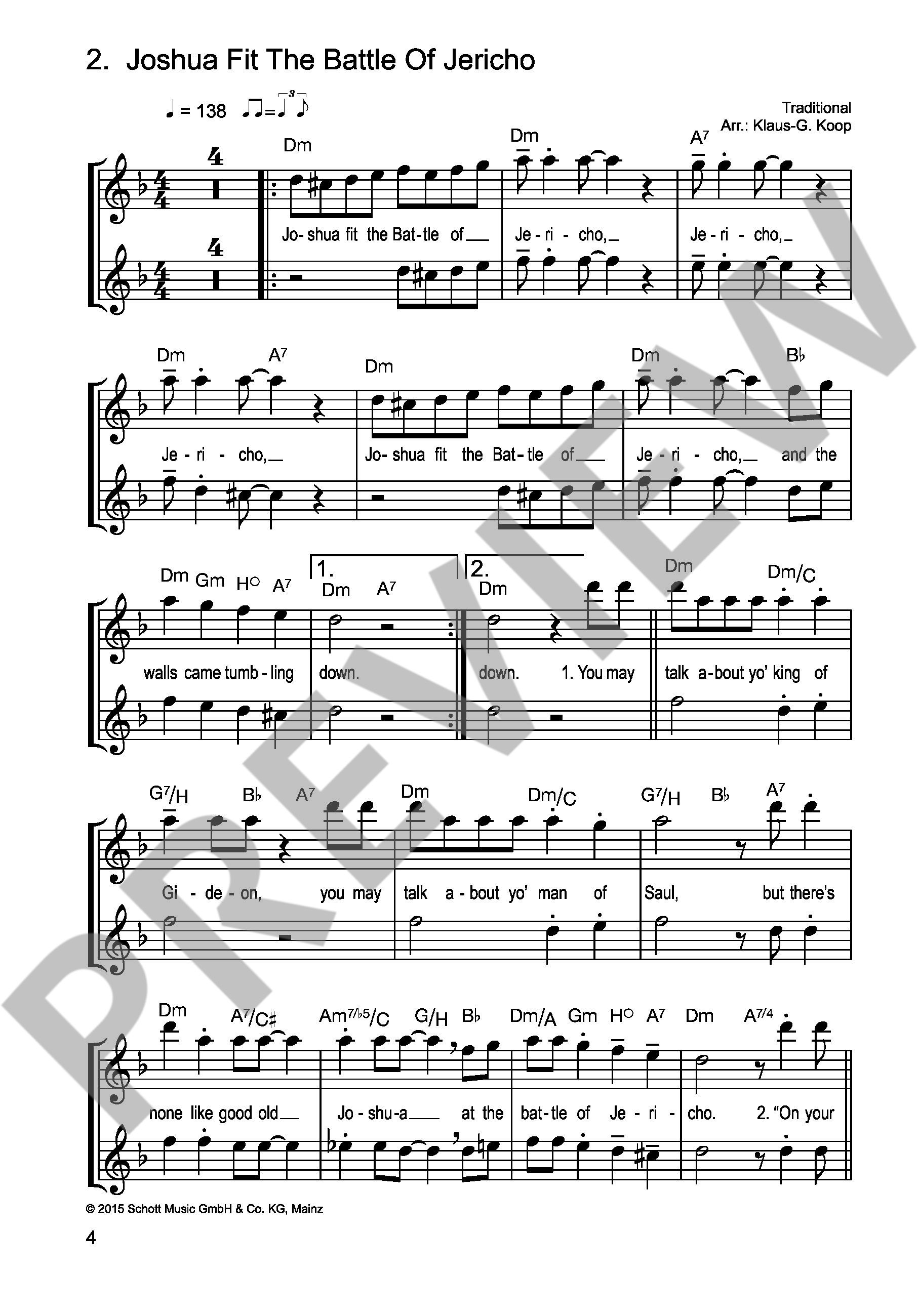 Anderes Coverbild Die schönsten Spirituals & Gospels 