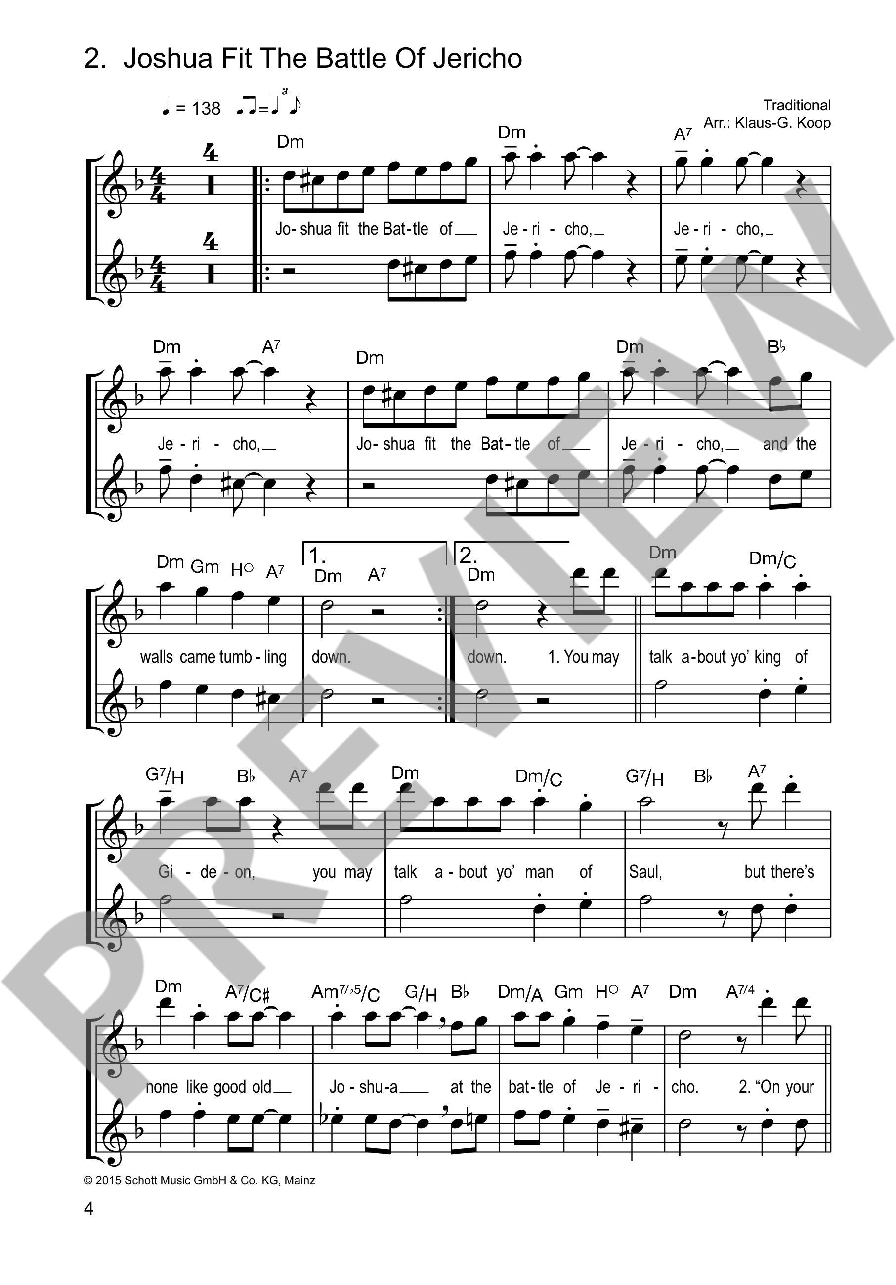 Anderes Coverbild Die schönsten Spirituals & Gospels 