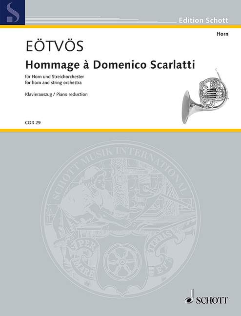 Vorderes Coverbild Hommage à Domenico Scarlatti 