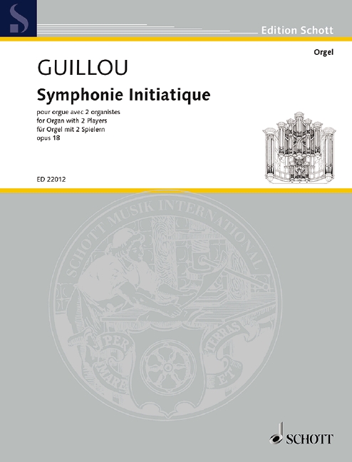 Vorderes Coverbild Symphonie Initiatique op. 18 