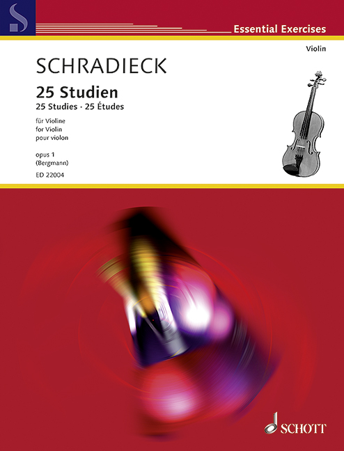 Vorderes Coverbild 25 Studien op. 1 