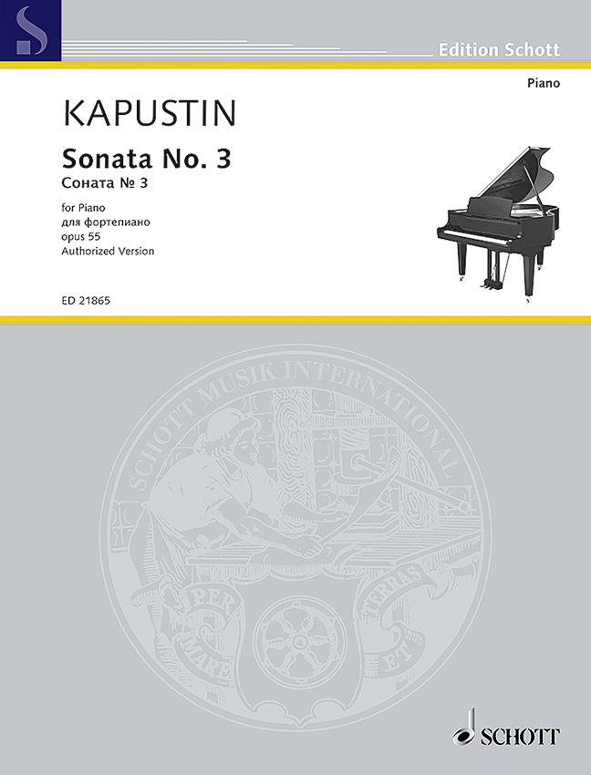 Vorderes Coverbild Sonata No. 3 op. 55 