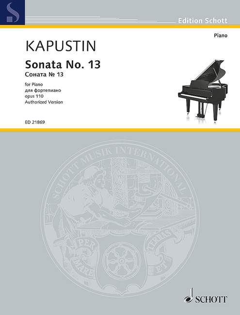 Vorderes Coverbild Sonata No. 13 op. 110 