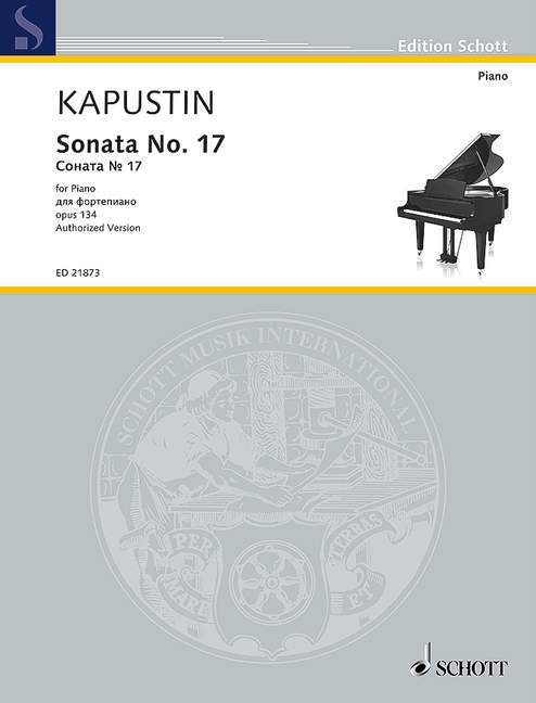 Vorderes Coverbild Sonata No. 17 op. 134 
