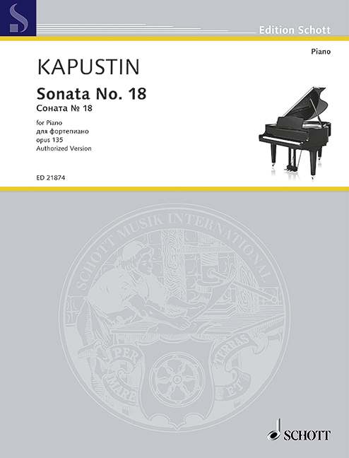 Vorderes Coverbild Sonata No. 18 op. 135 