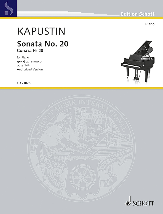 Vorderes Coverbild Sonata No. 20 op. 144 