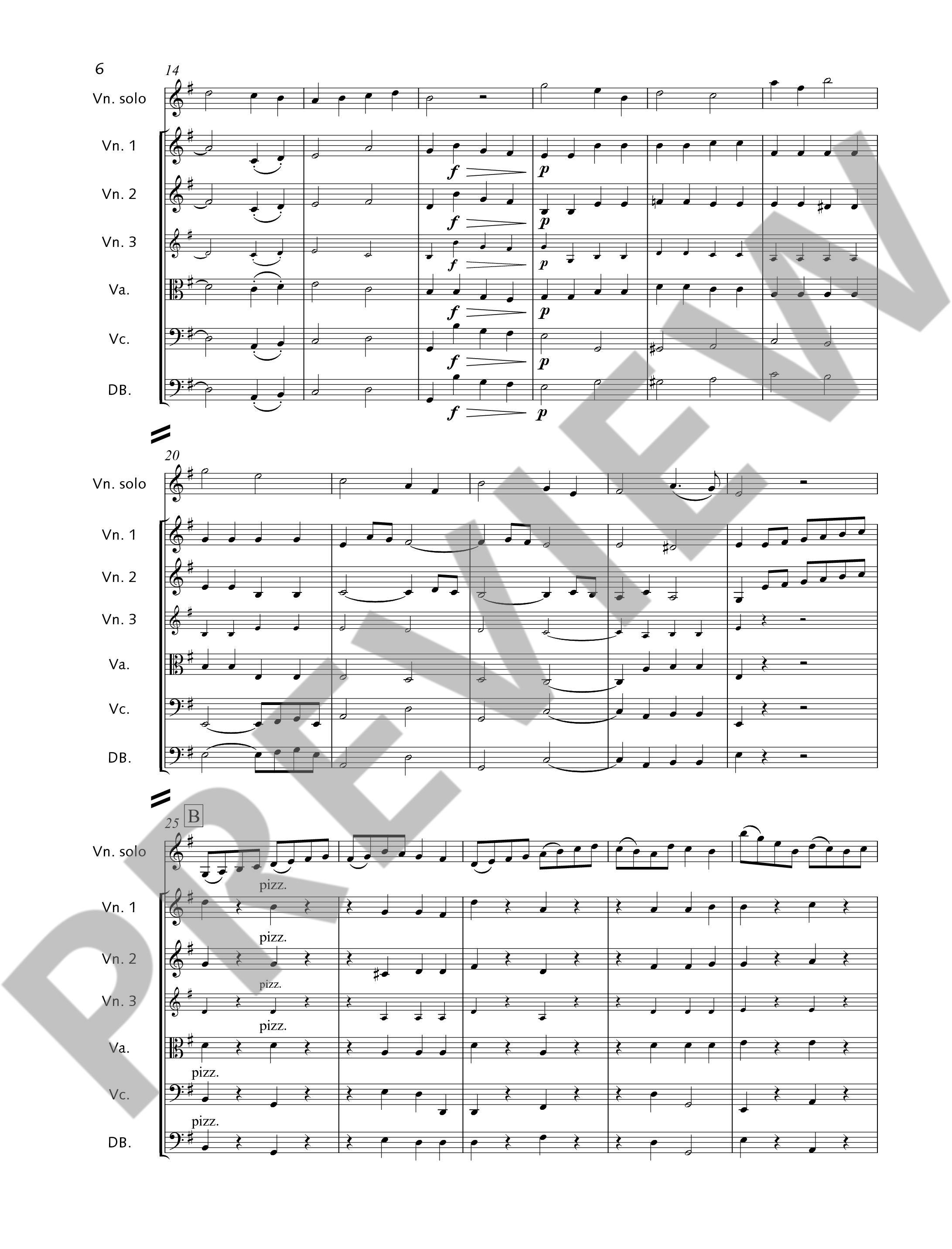 Anderes Coverbild Concertino G-Dur op. 11 