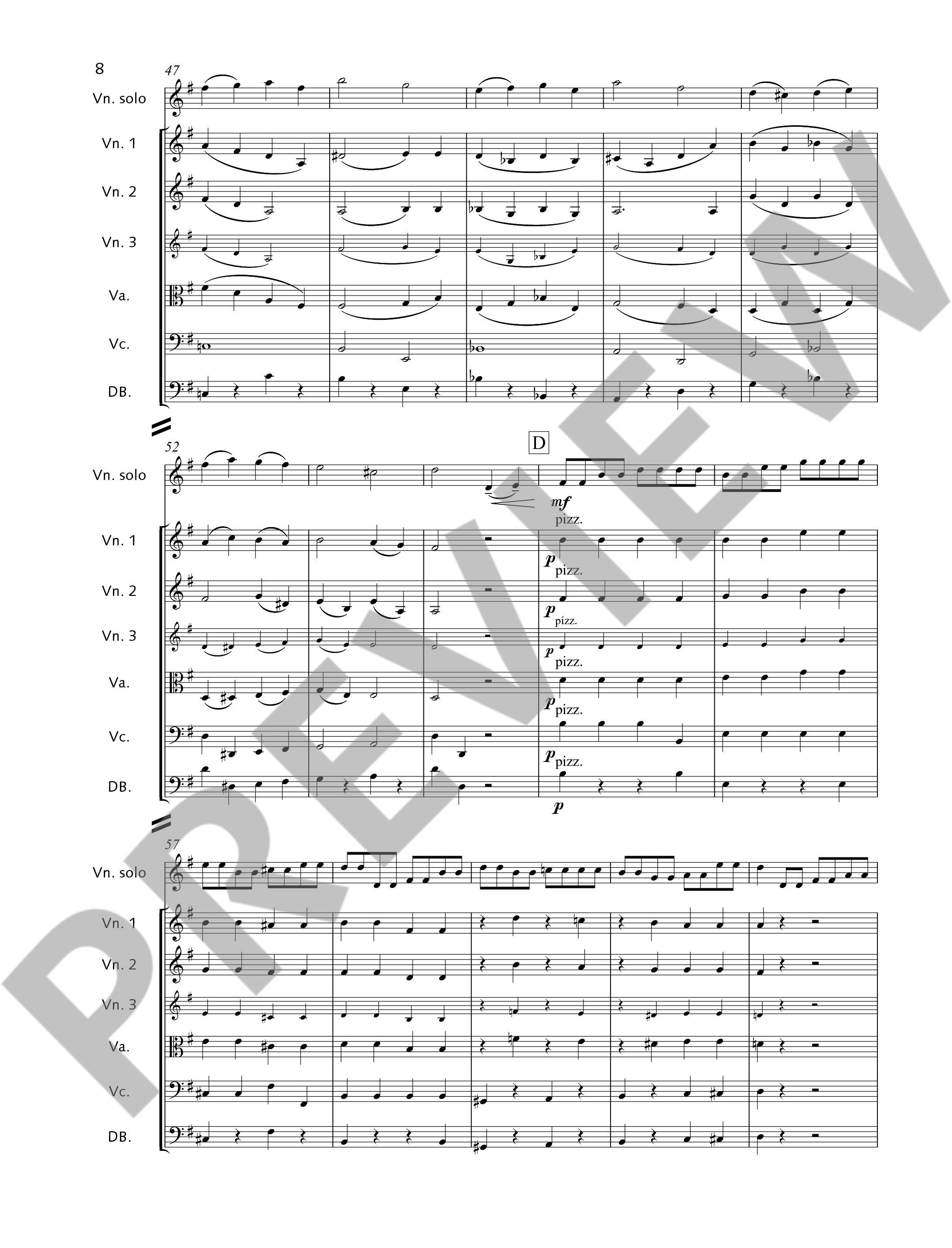 Anderes Coverbild Concertino G-Dur op. 11 