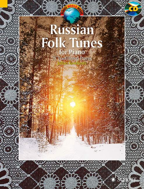 Vorderes Coverbild Russian Folk Tunes for Piano 