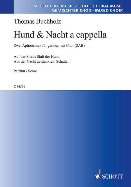 Vorderes Coverbild Zwei Chorstücke für dreistimmigen Chor 