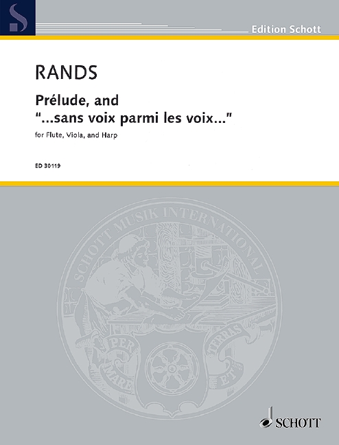 Vorderes Coverbild Prélude, and "...sans voix parmi les voix..." 