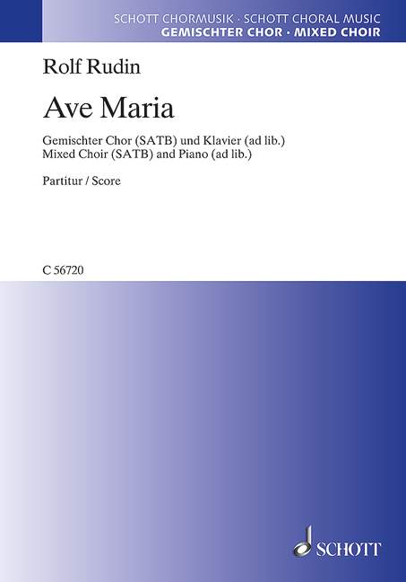 Vorderes Coverbild Ave Maria 