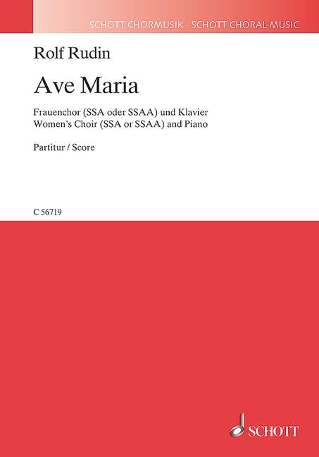 Vorderes Coverbild Ave Maria 