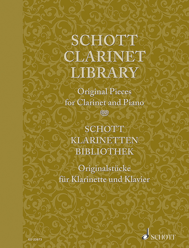 Vorderes Coverbild Schott Klarinetten-Bibliothek 