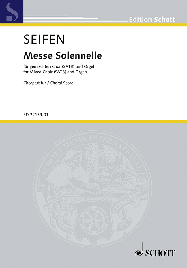 Vorderes Coverbild Messe solennelle 
