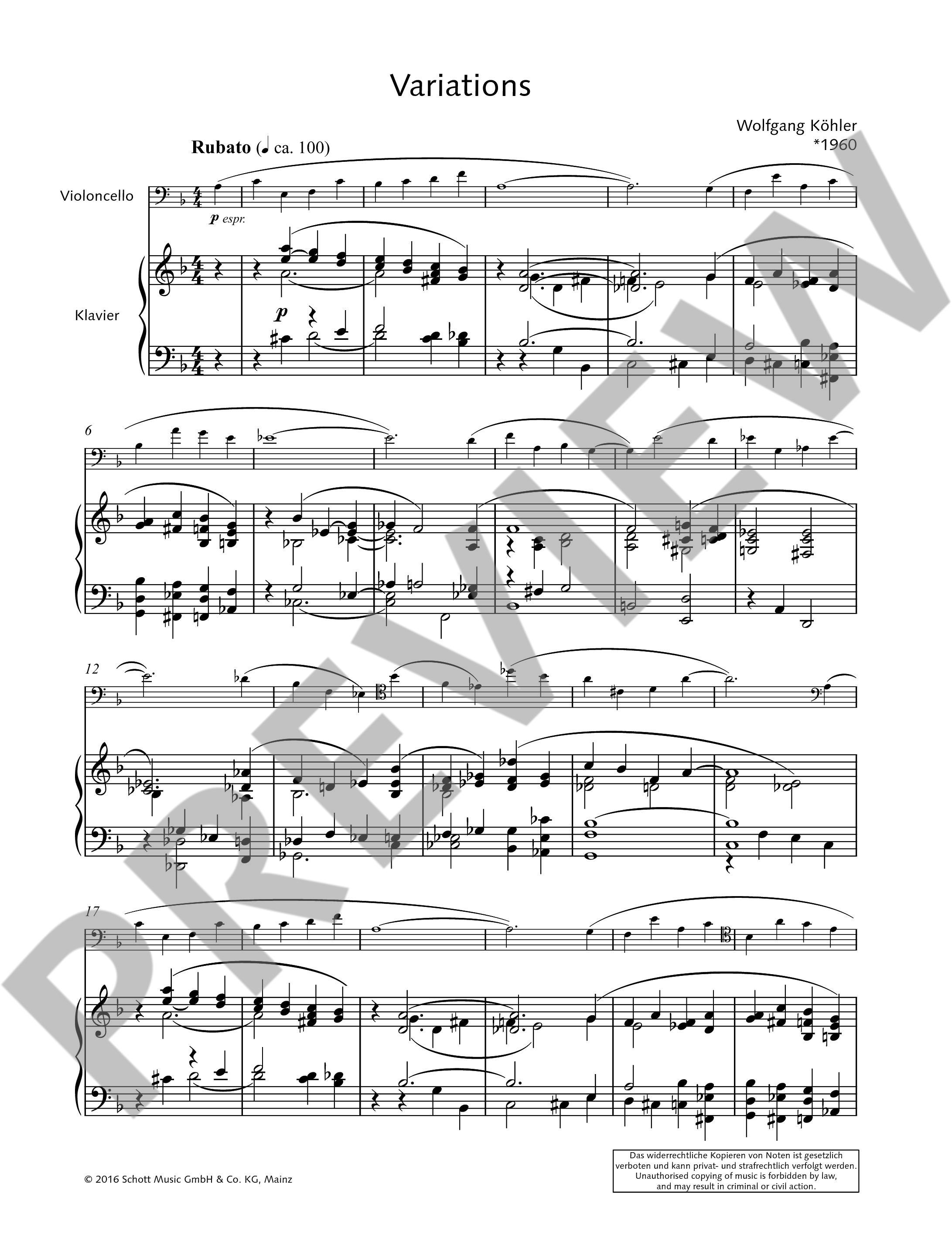 Anderes Coverbild Variationen 