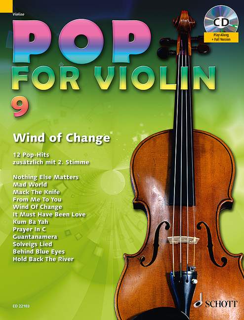 Vorderes Coverbild Pop for Violin Band 9