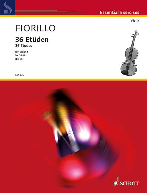 Vorderes Coverbild 36 Etüden 
