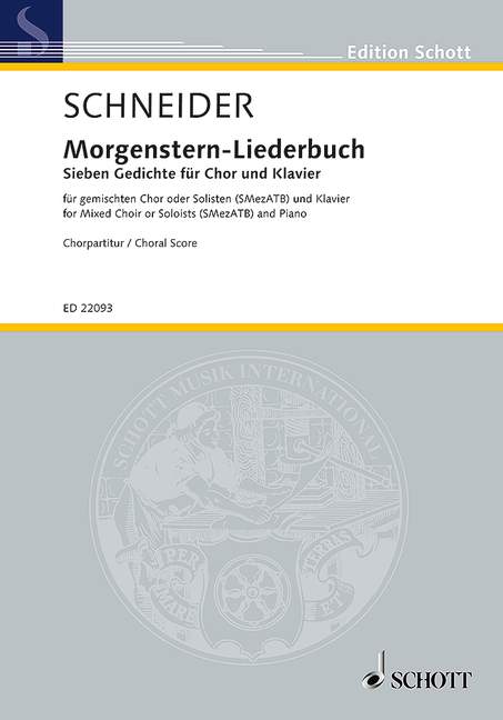Vorderes Coverbild Morgenstern-Liederbuch 