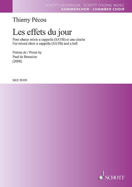 Vorderes Coverbild Les effets du jour 
