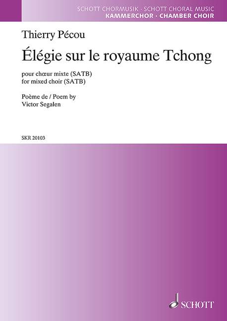 Vorderes Coverbild Élégie sur le royaume Tchong 