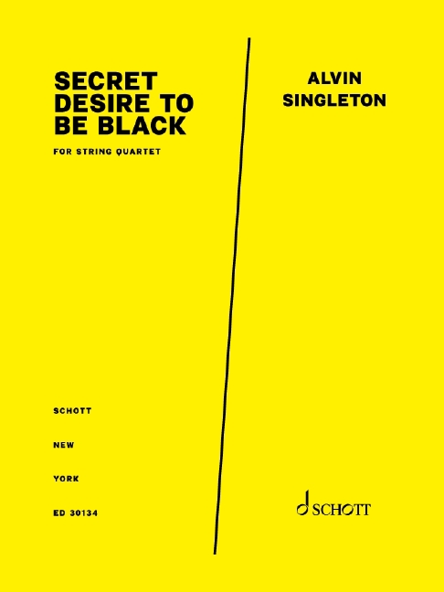 Vorderes Coverbild Secret Desire to be Black 