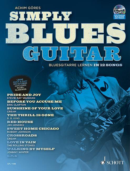 Vorderes Coverbild Simply Blues Guitar 