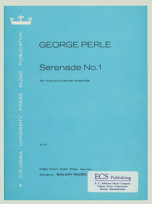 Vorderes Coverbild Serenade No. 1 