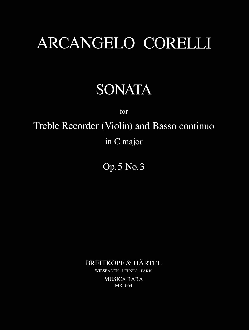 Anderes Coverbild Sonate in C op. 5/3
