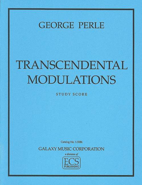 Vorderes Coverbild Transcendental Modulations 