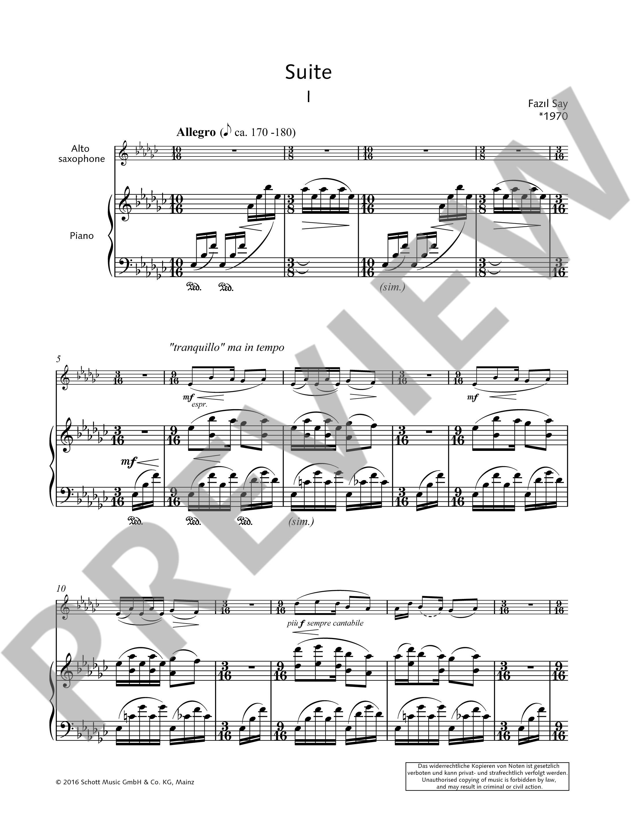 Anderes Coverbild Suite op. 55 