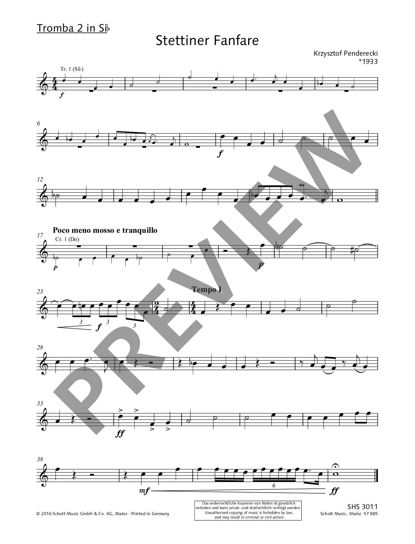 Anderes Coverbild Stettiner Fanfare 