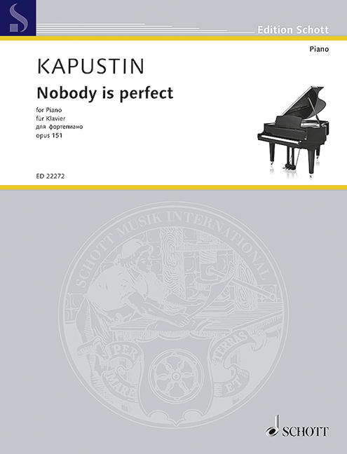 Vorderes Coverbild Nobody is perfect op. 151 