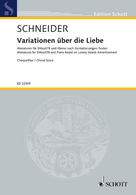 Vorderes Coverbild Variationen über die Liebe 