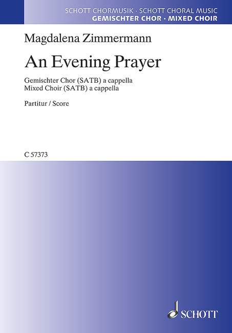 Vorderes Coverbild An Evening Prayer 