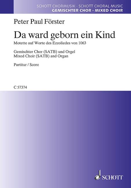 Vorderes Coverbild Da ward geborn ein Kind 