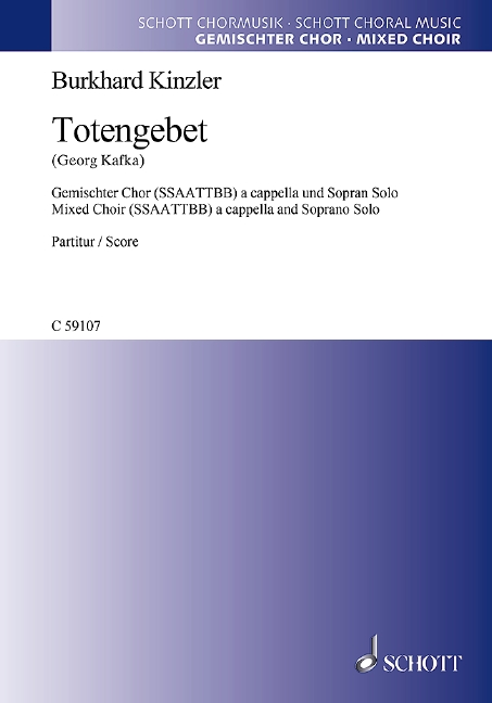 Vorderes Coverbild Totengebet 