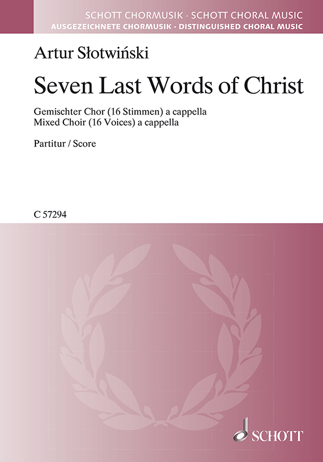 Vorderes Coverbild Seven Last Words of Christ 